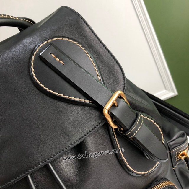 Burberry專門店新款The Rucksack軍旅背包 巴寶莉男女款雙肩包大書包 yxb1072